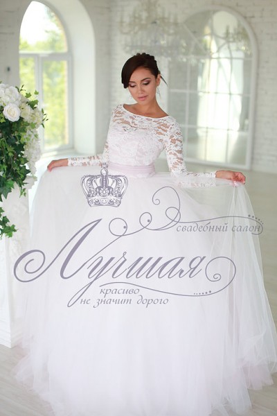 Свадебное платье А043