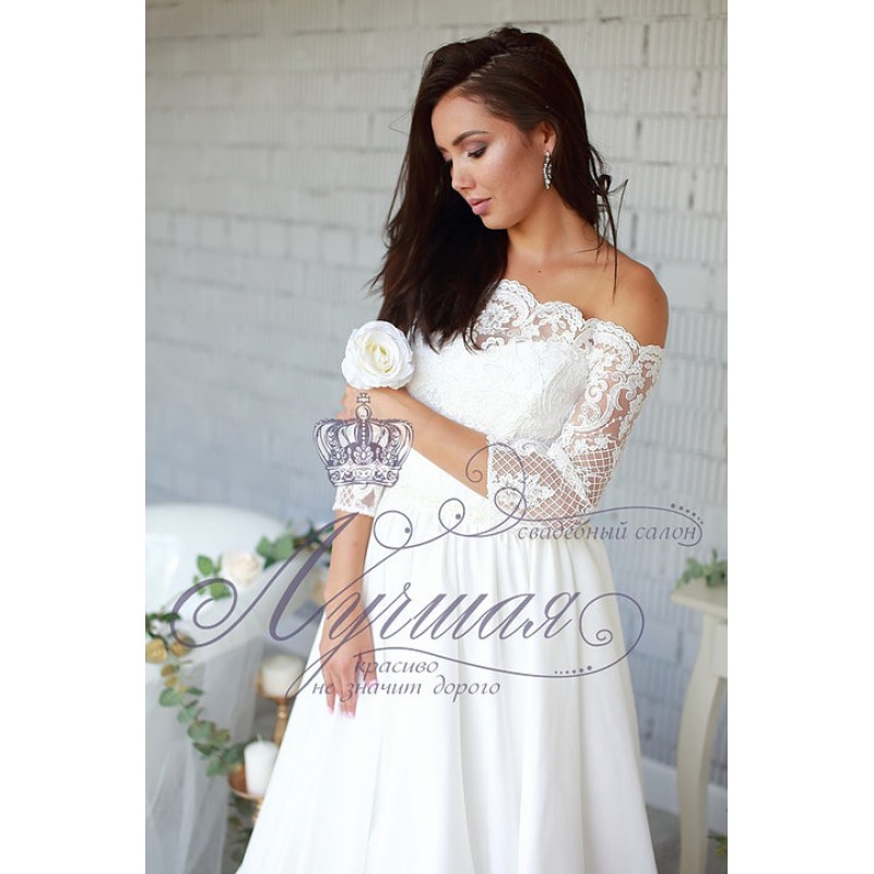 Свадебное платье А049